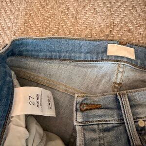 MOTHER Light Blue Denim Jeans